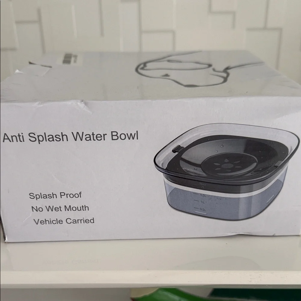Anti Splash Water Bowl